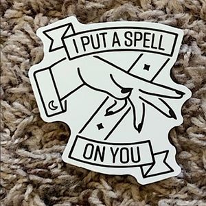 Hocus Pocus Vinyl Sticker Matte